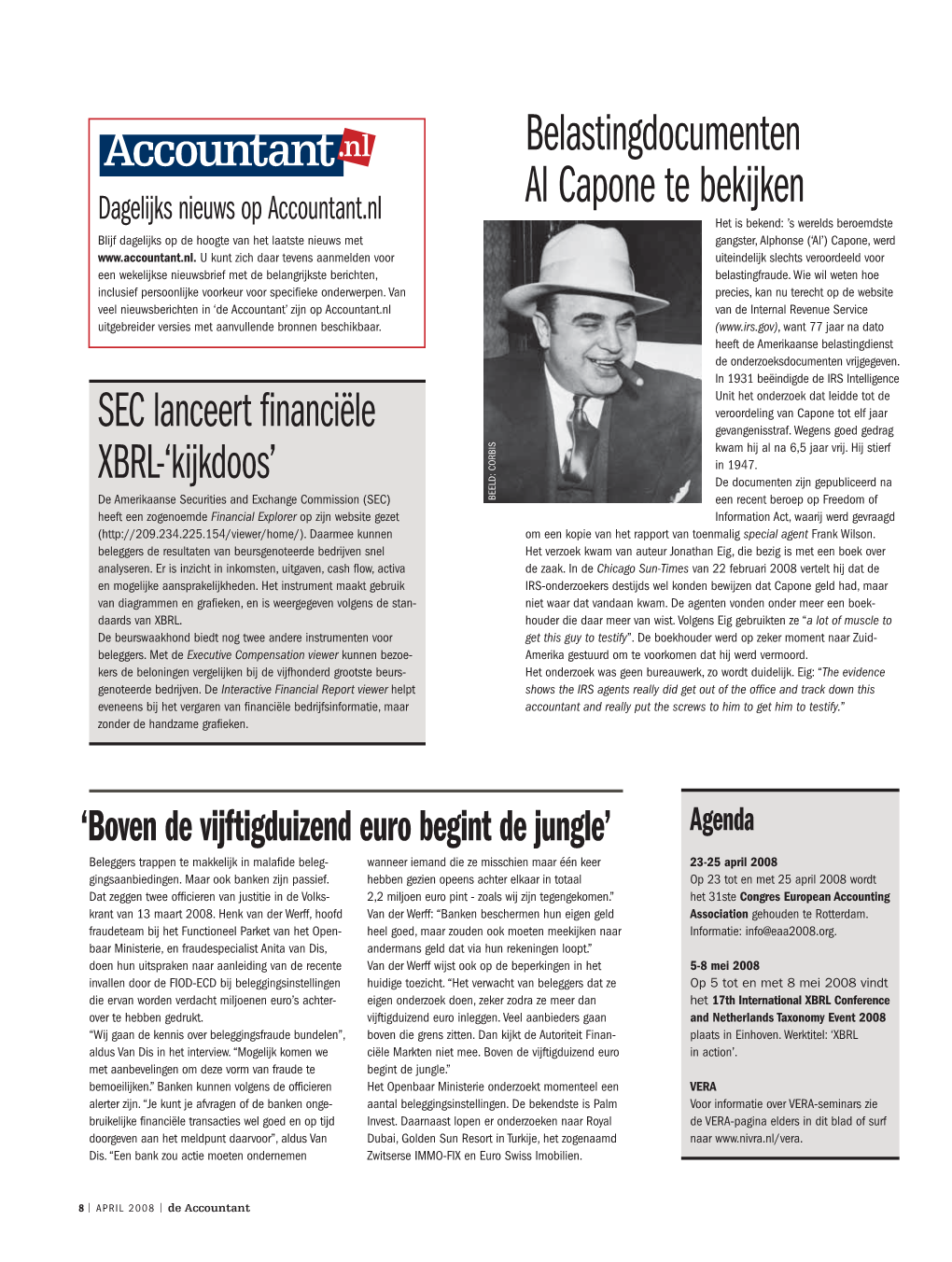 Belastingdocumenten Al Capone Te Bekijken