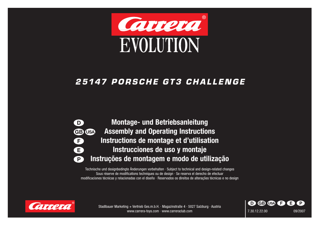 25147 Porsche Gt3 Challenge