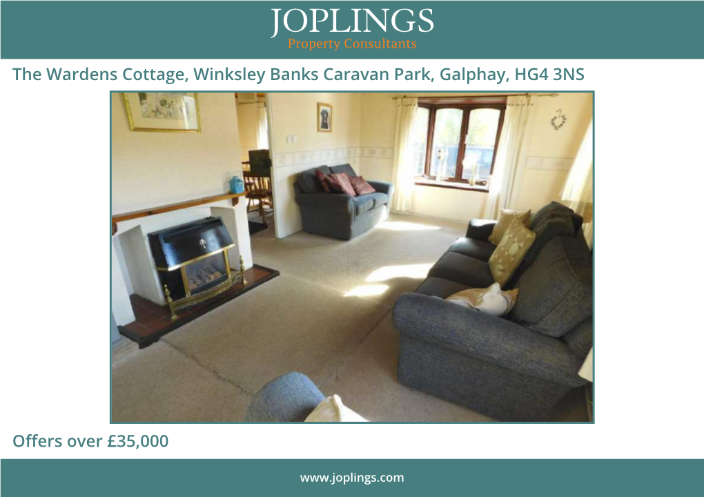 The Wardens Cottage, Winksley Banks Caravan Park, Galphay, HG4 3NS