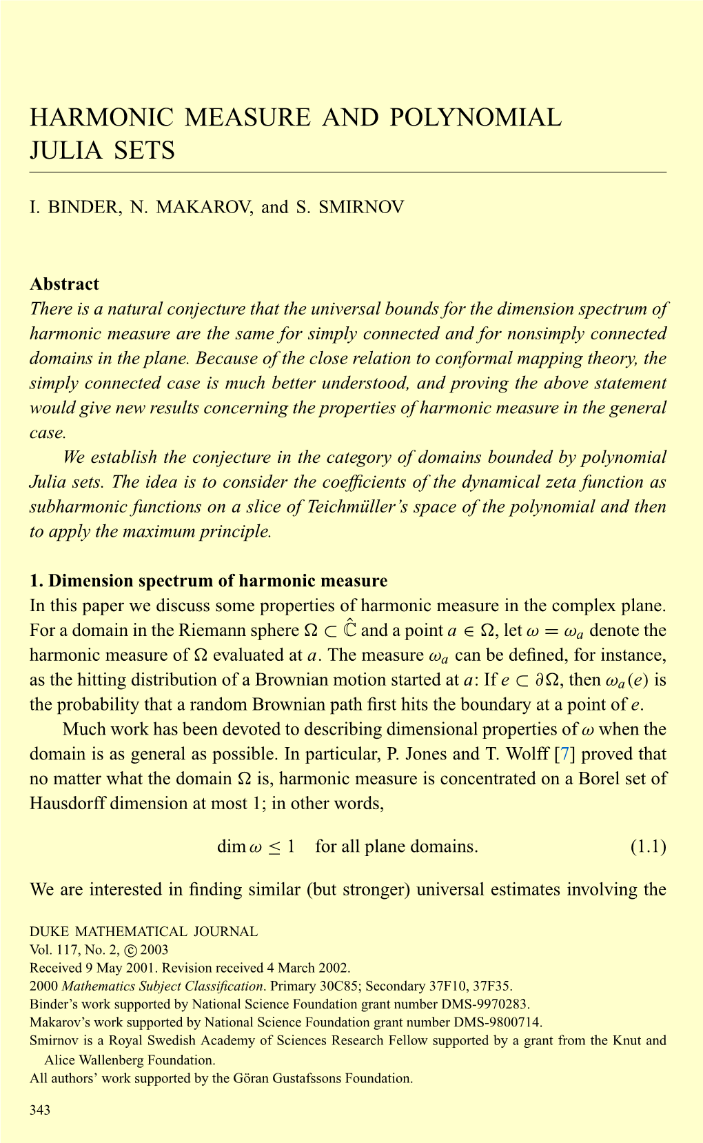 Harmonic Measure and Polynomial Julia Sets