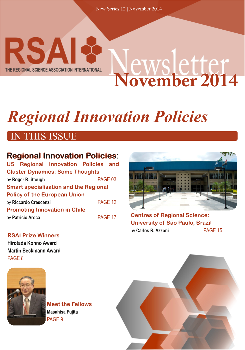 November 2014 Regional Innovation Policies