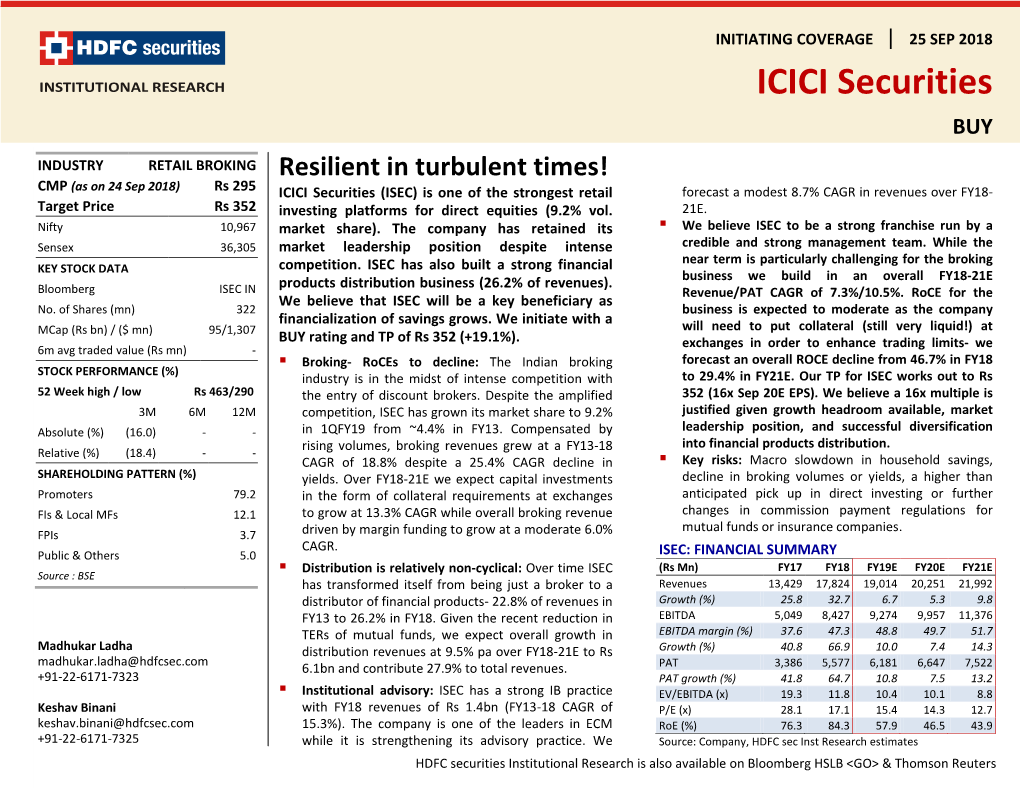 ICICI Securities