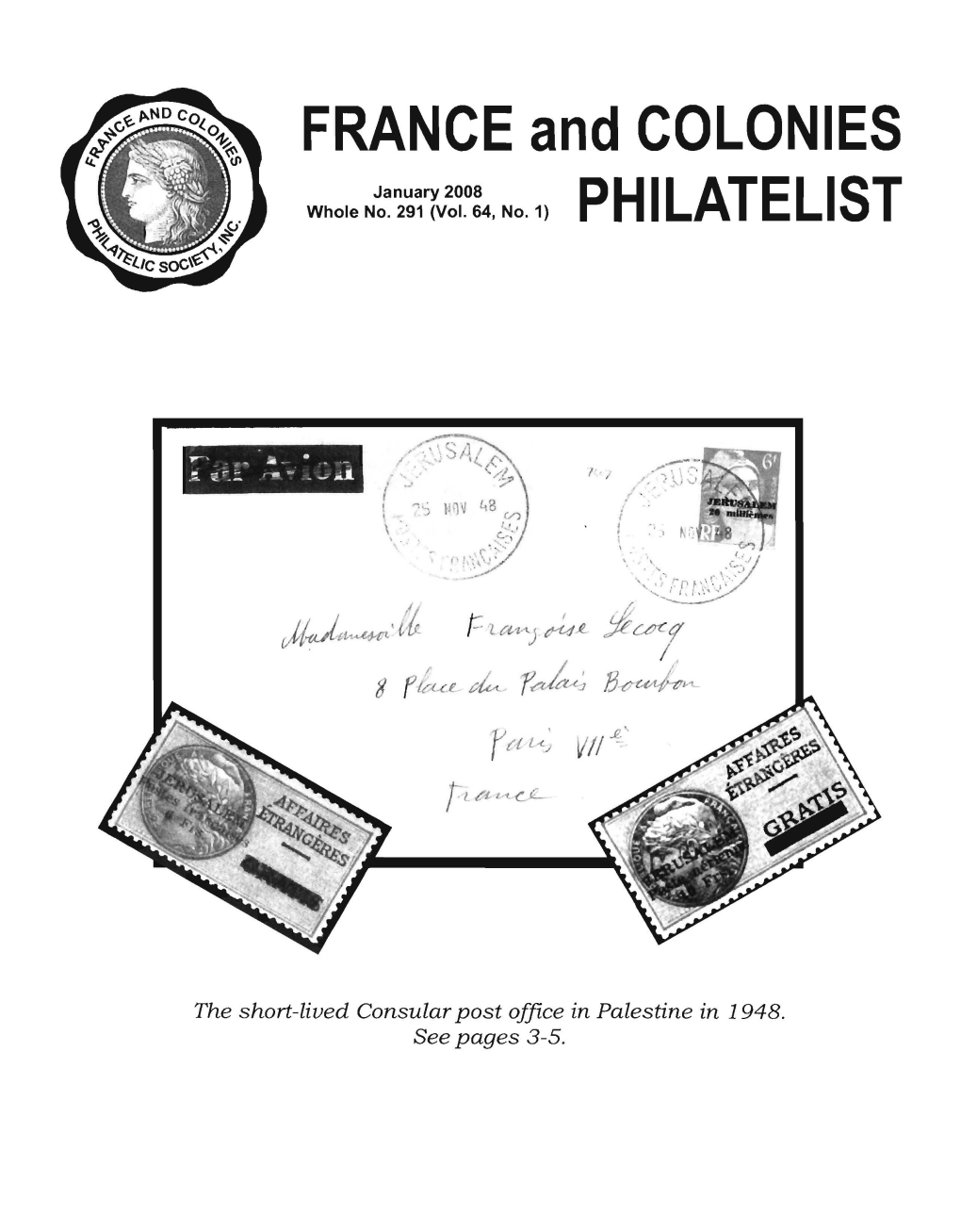 FRANCE and COLONIES PHILATEL1ST