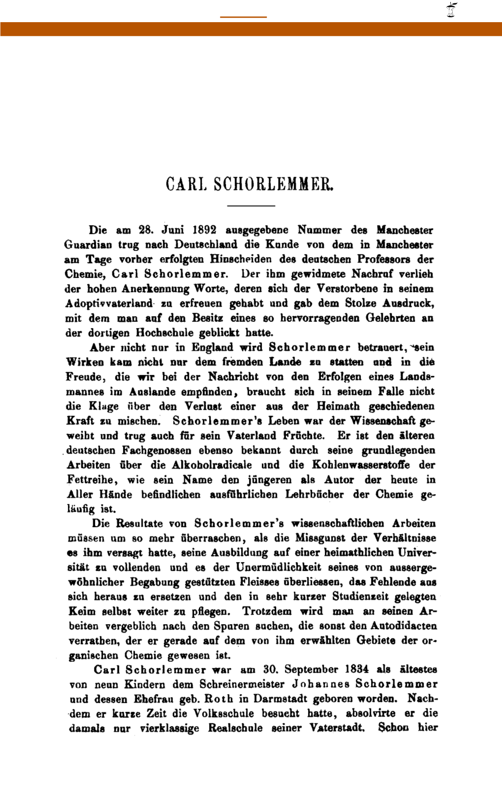 Carl Schorlemmer