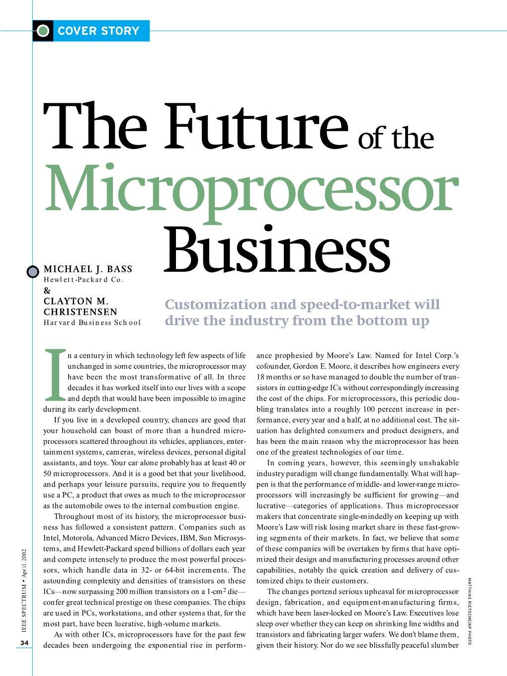 The Future of the Microprocessor Business