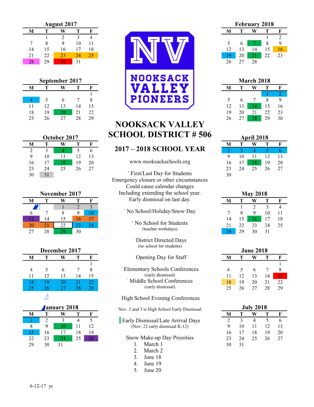 Nooksack Valley School District # 506