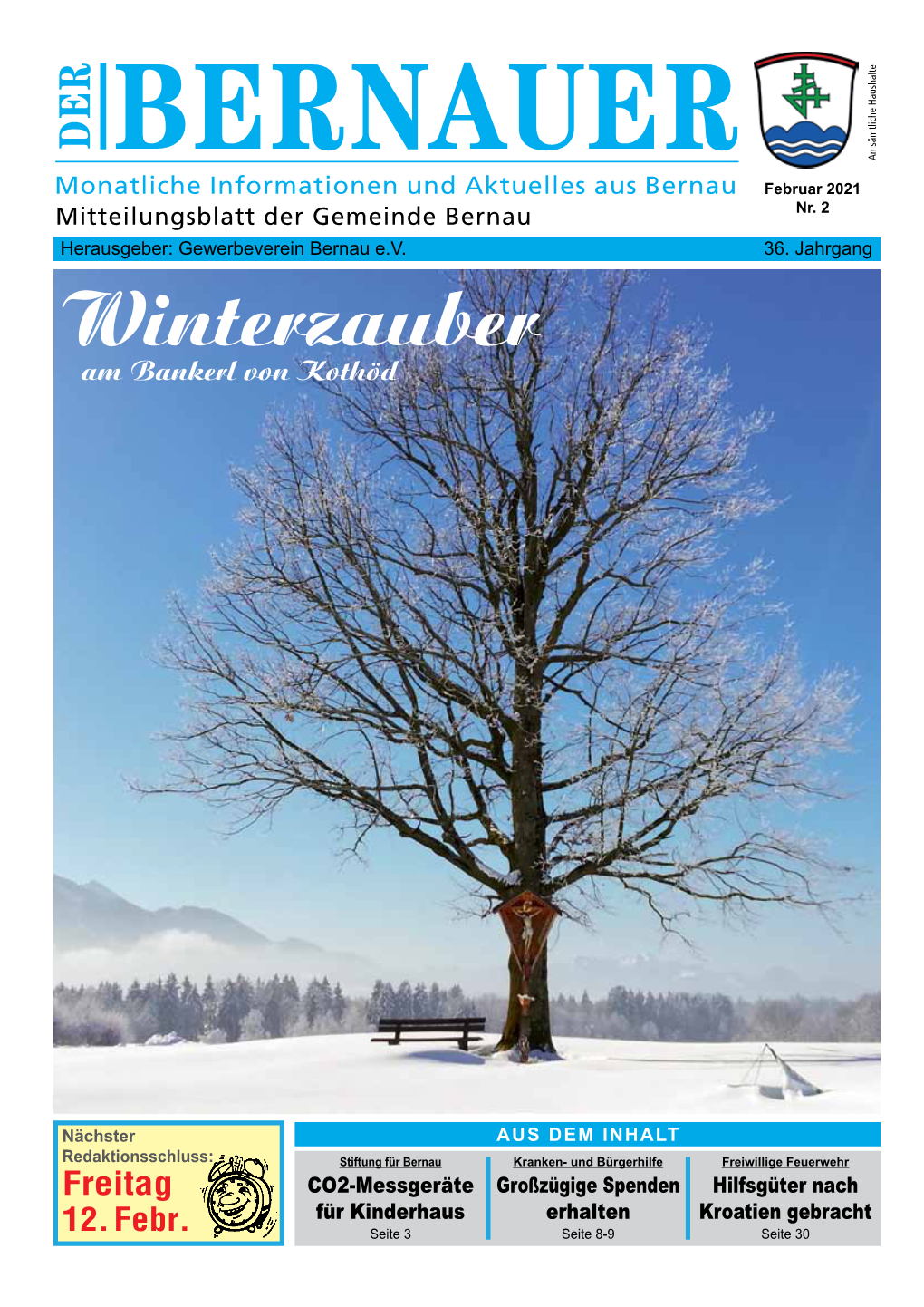 Winterzauber Am Bankerl Von Kothöd