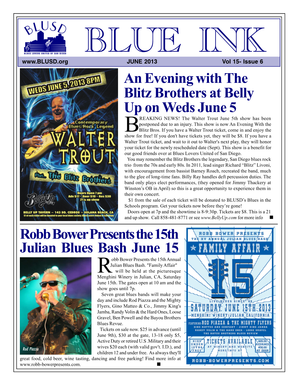 Blueink Newsletter June 2013