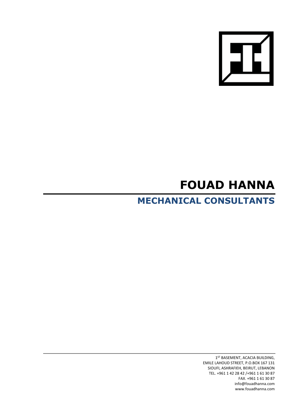 Fouad Hanna Mechanical Consultants