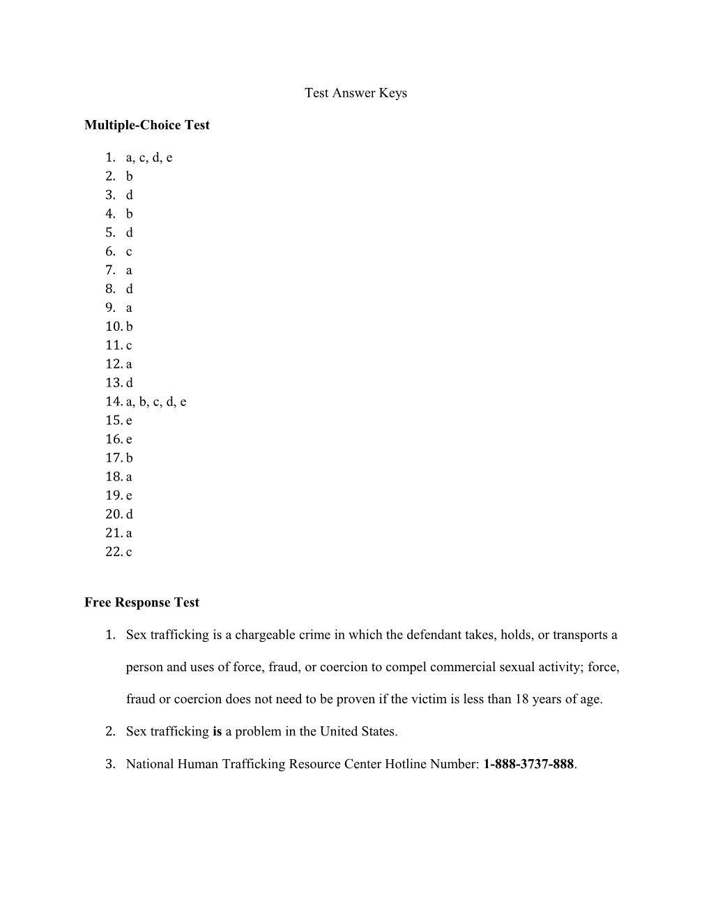 Multiple-Choice Test s1