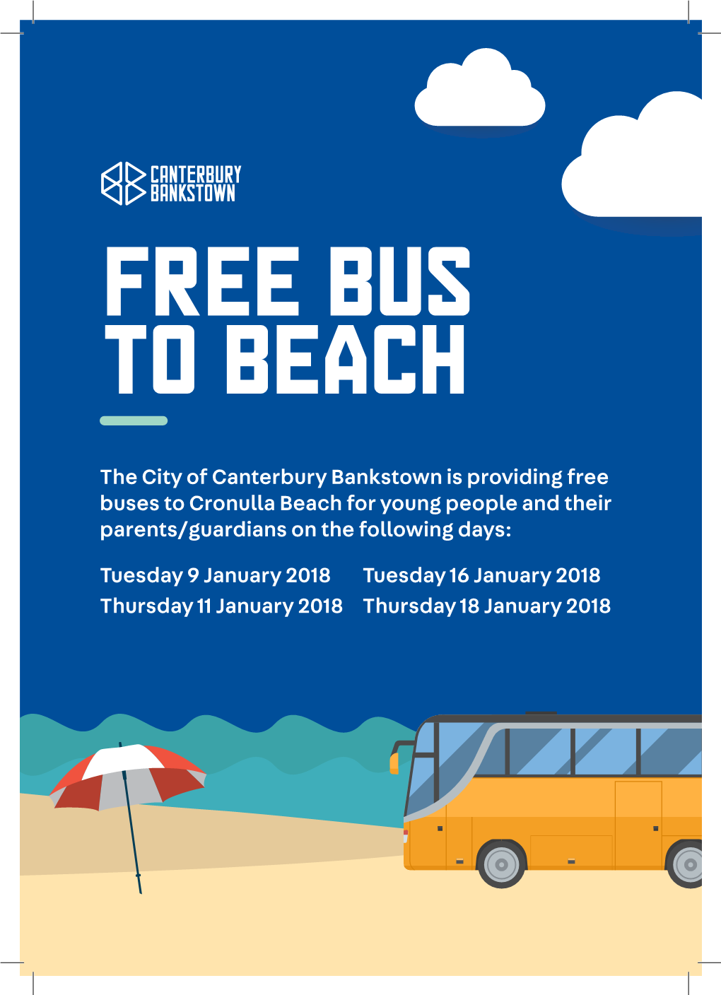 Free Bus to Beach