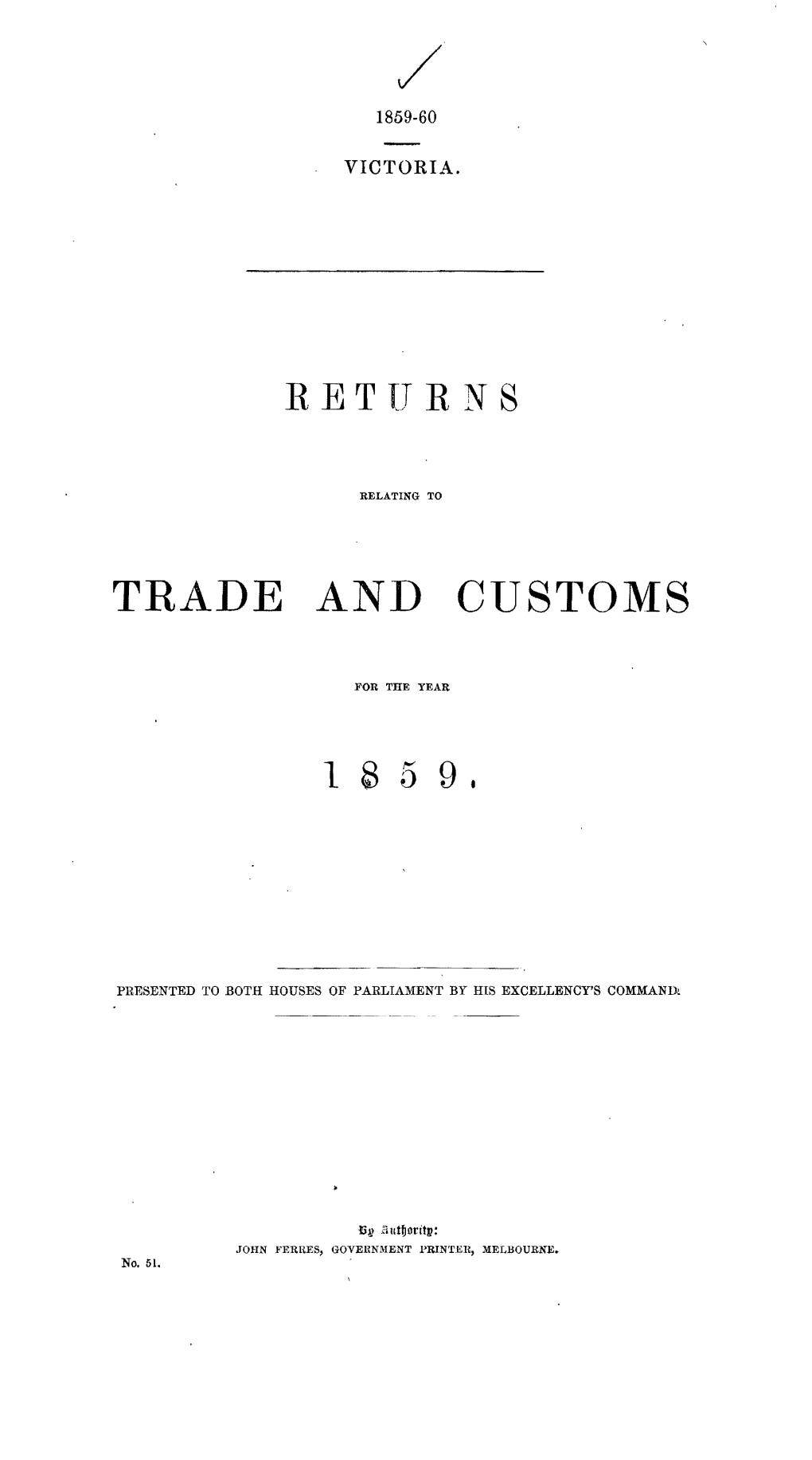 Trade and Customs