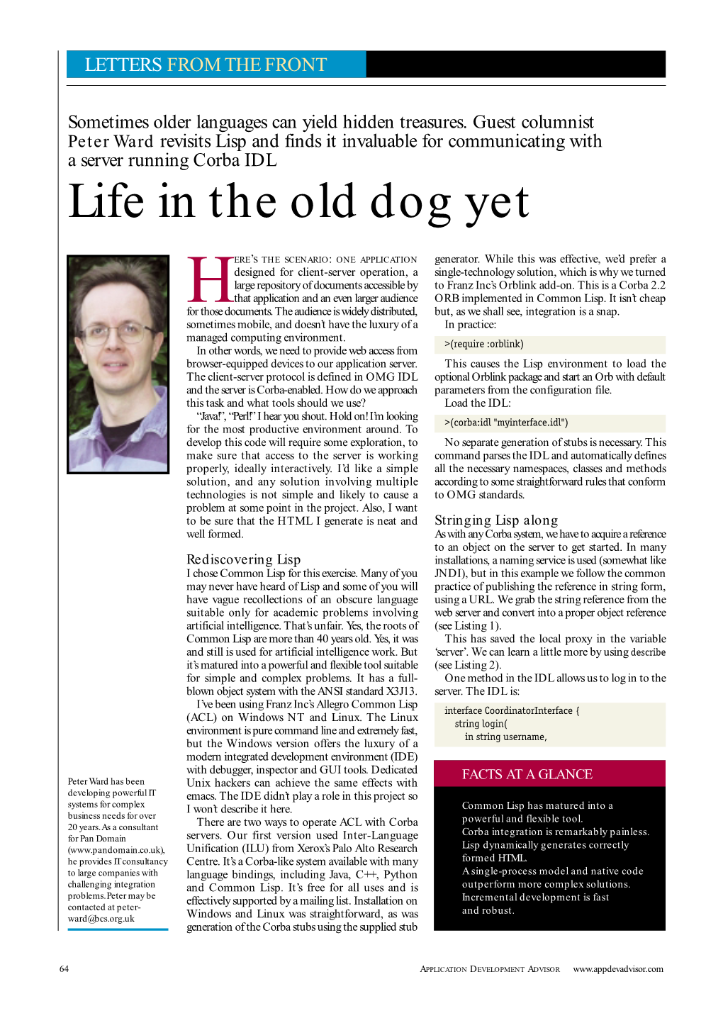 Life in the Old Dog Yet