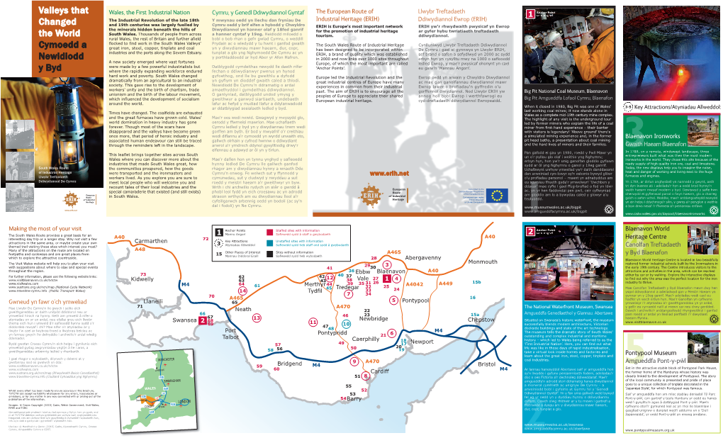 Valleys That Changed the World Cymoedd a Newidiodd Y