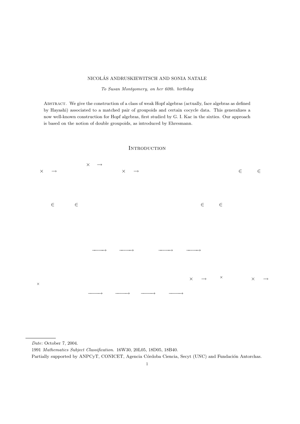 Double Categories and Quantum Groupoids