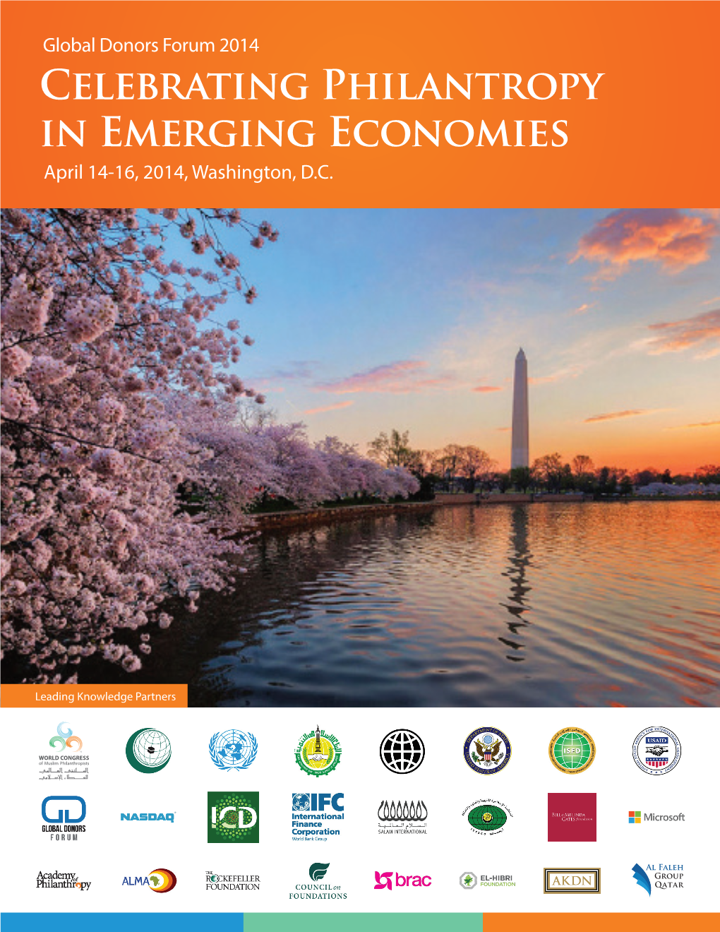 Celebrating Philanthropy in Emerging Economies April 13-16, 2014 | Washington, DC