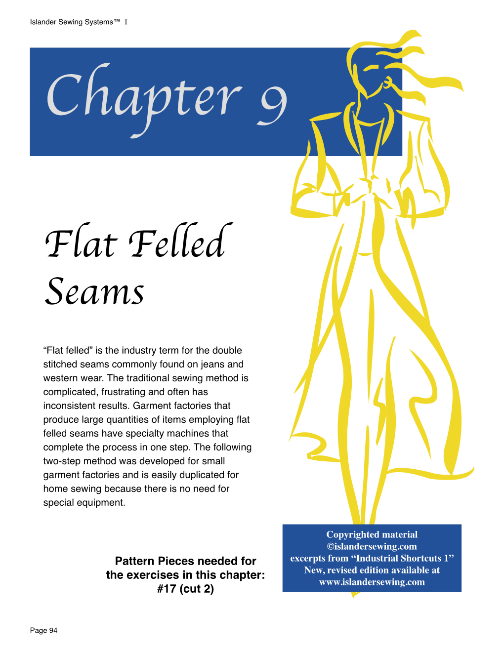 Flat Felled Seams