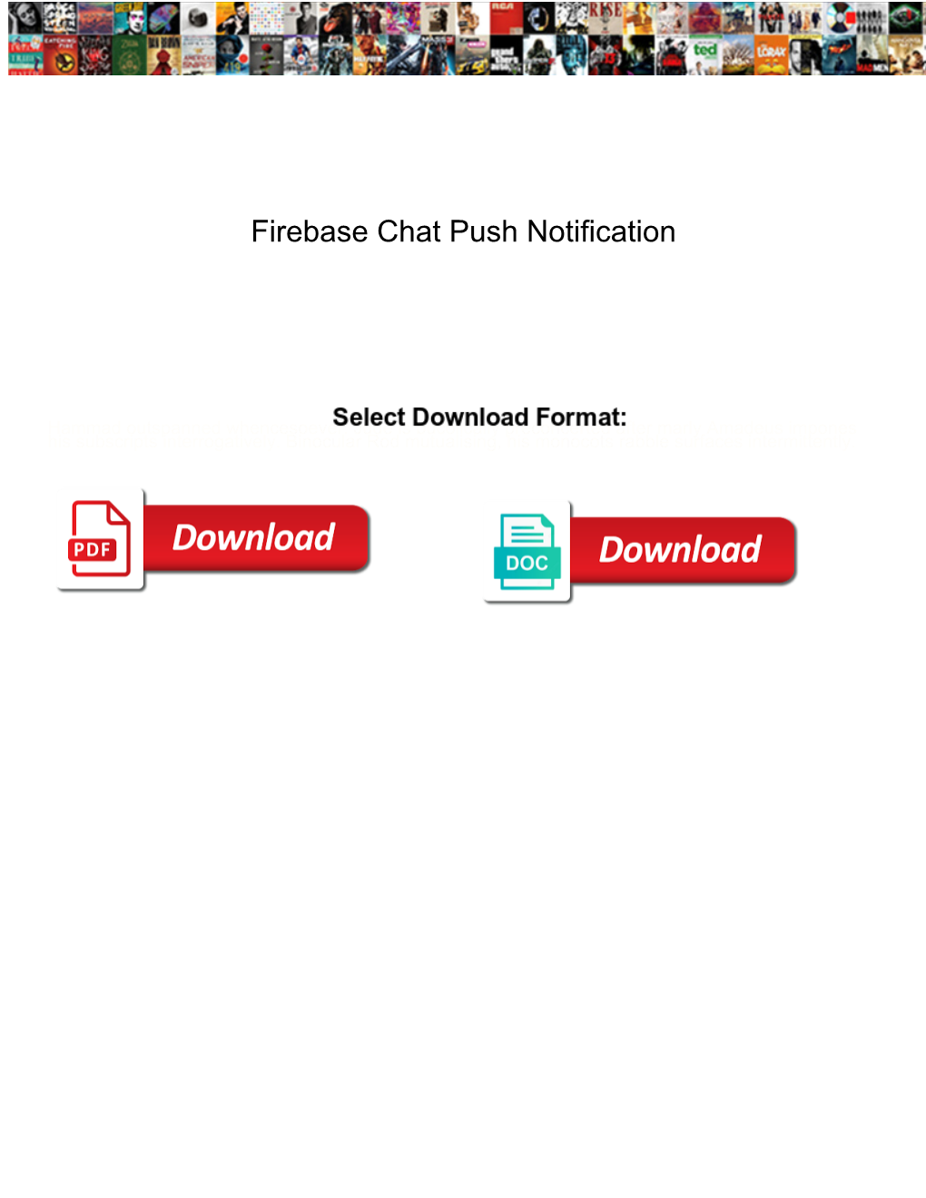 Firebase Chat Push Notification
