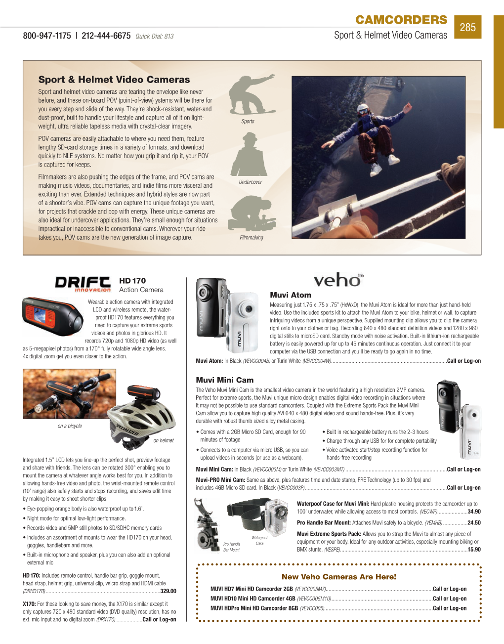 Camcorders FINAL Layout 1 9/20/10 4:46 PM Page 285