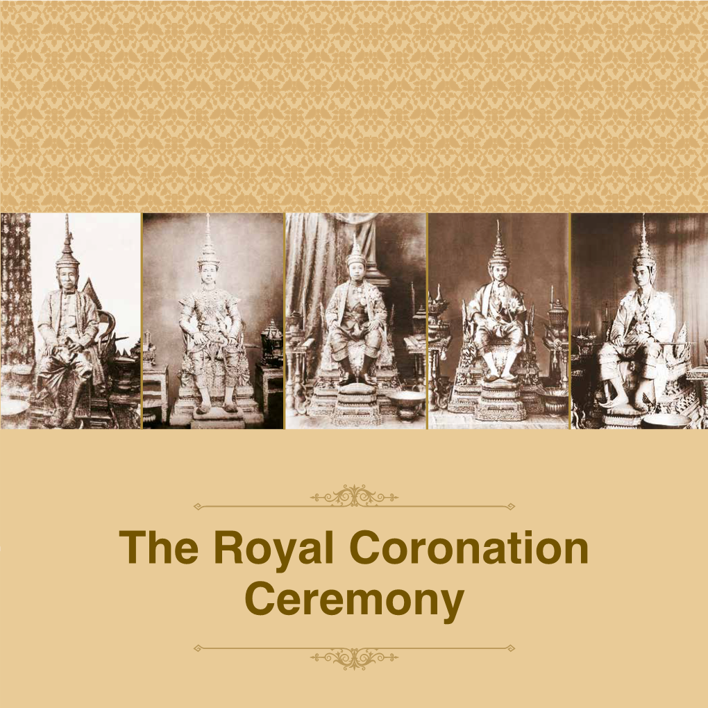 The Royal Coronation Ceremony