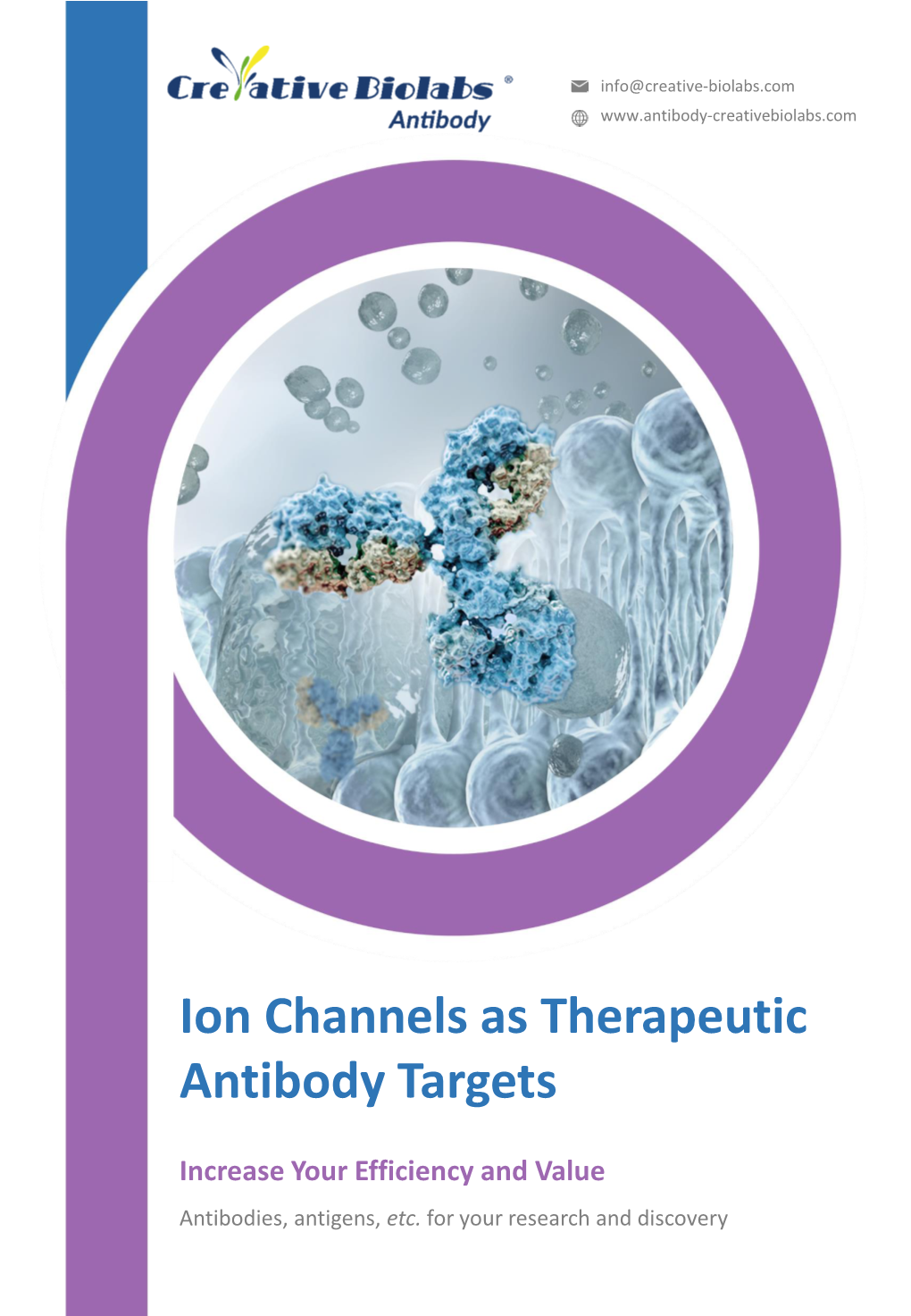 Ion Channels As Therapeutic Antibody Targets