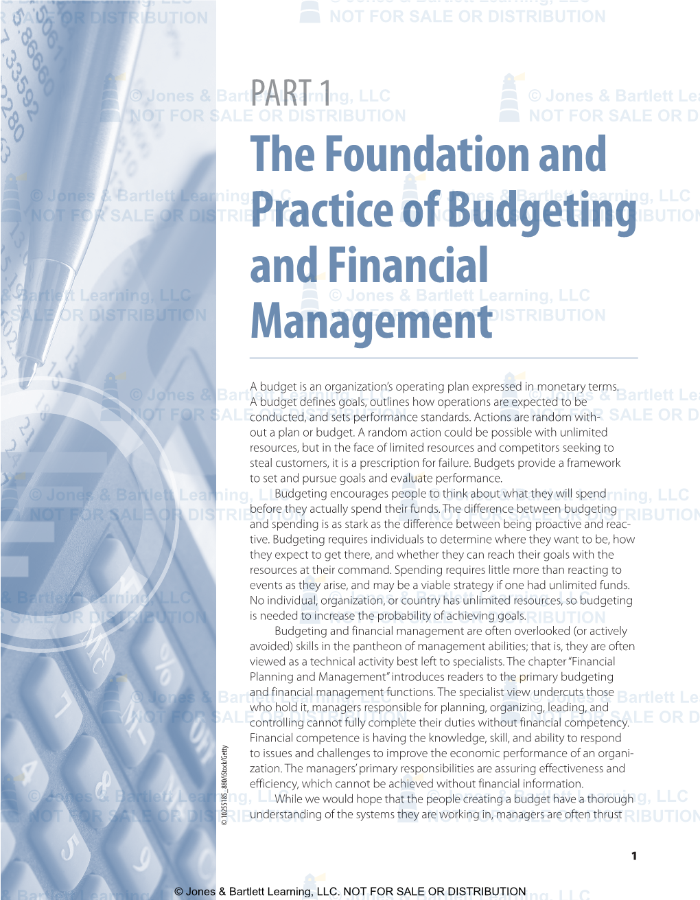 The Foundation and Practice of Budgeting and Financial Management