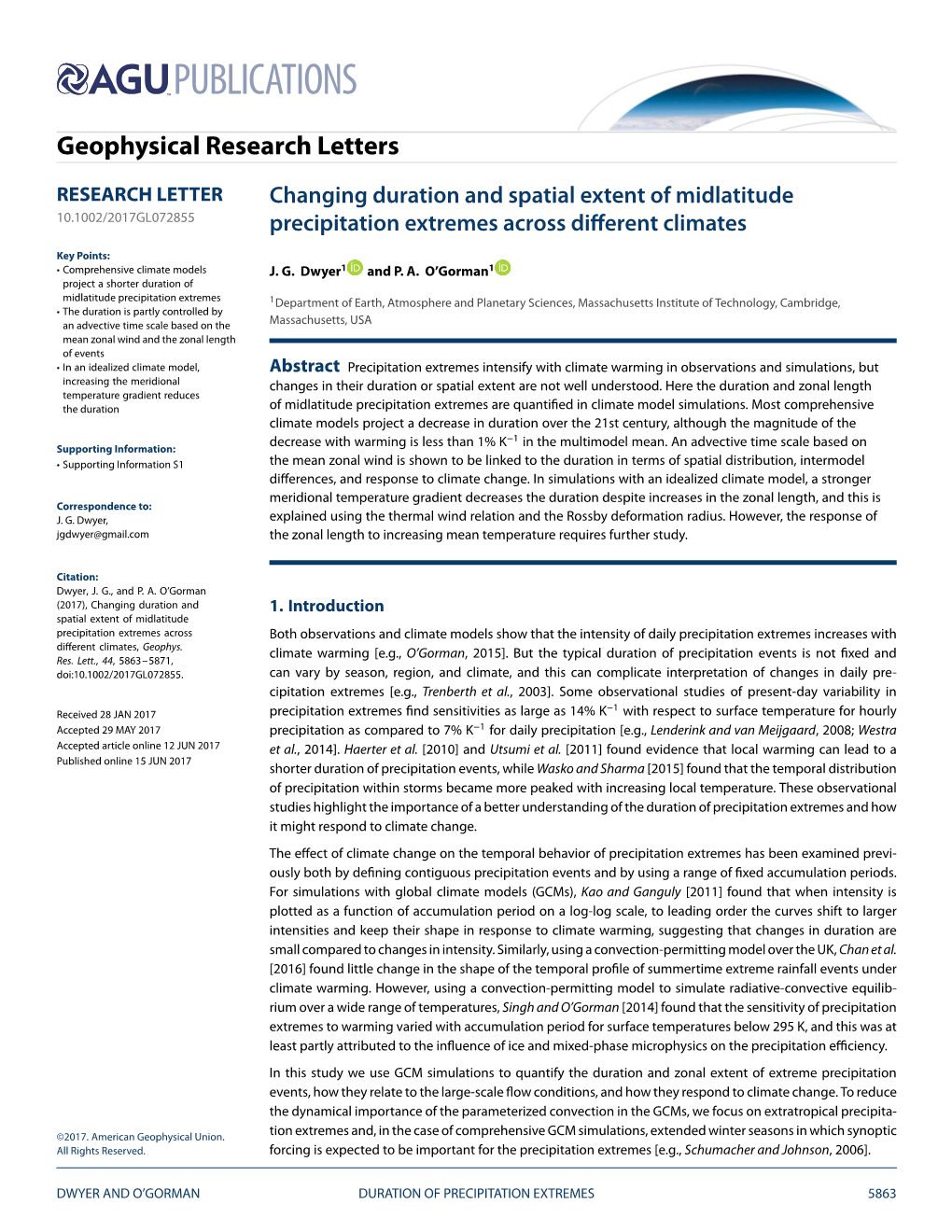 Changing Duration and Spatial Extent of Midlatitude Precipitation Extremes Across Different Climates