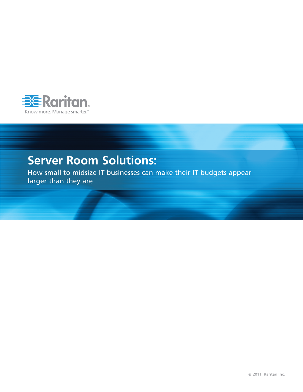 Server Room Solutions: How Small to Midsize IT Businesses Can Make Their Budgets Appear Larger Than They Are