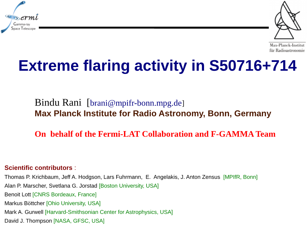 Extreme Flaring Activity in S50716+714