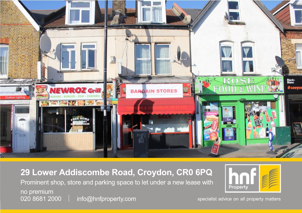 29 Lower Addiscombe Road, Croydon, CR0