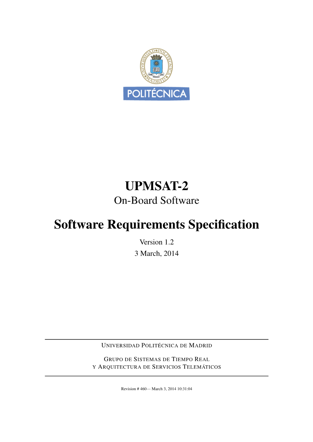 Software Requirements Specification