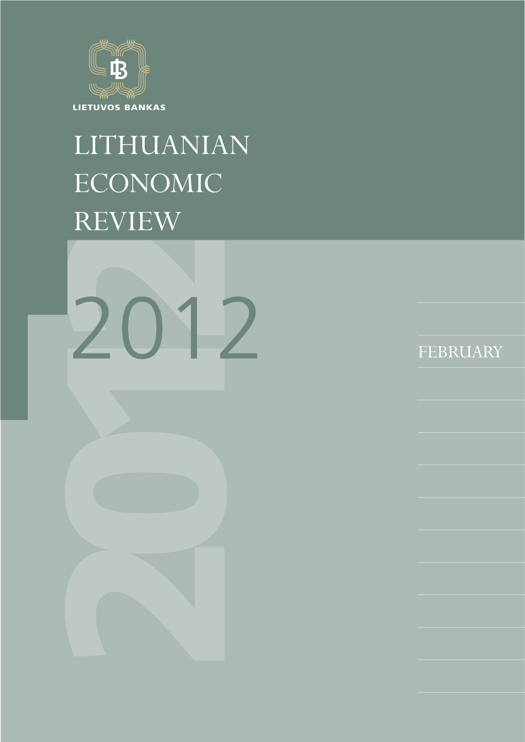 Lithuanian Economic Review