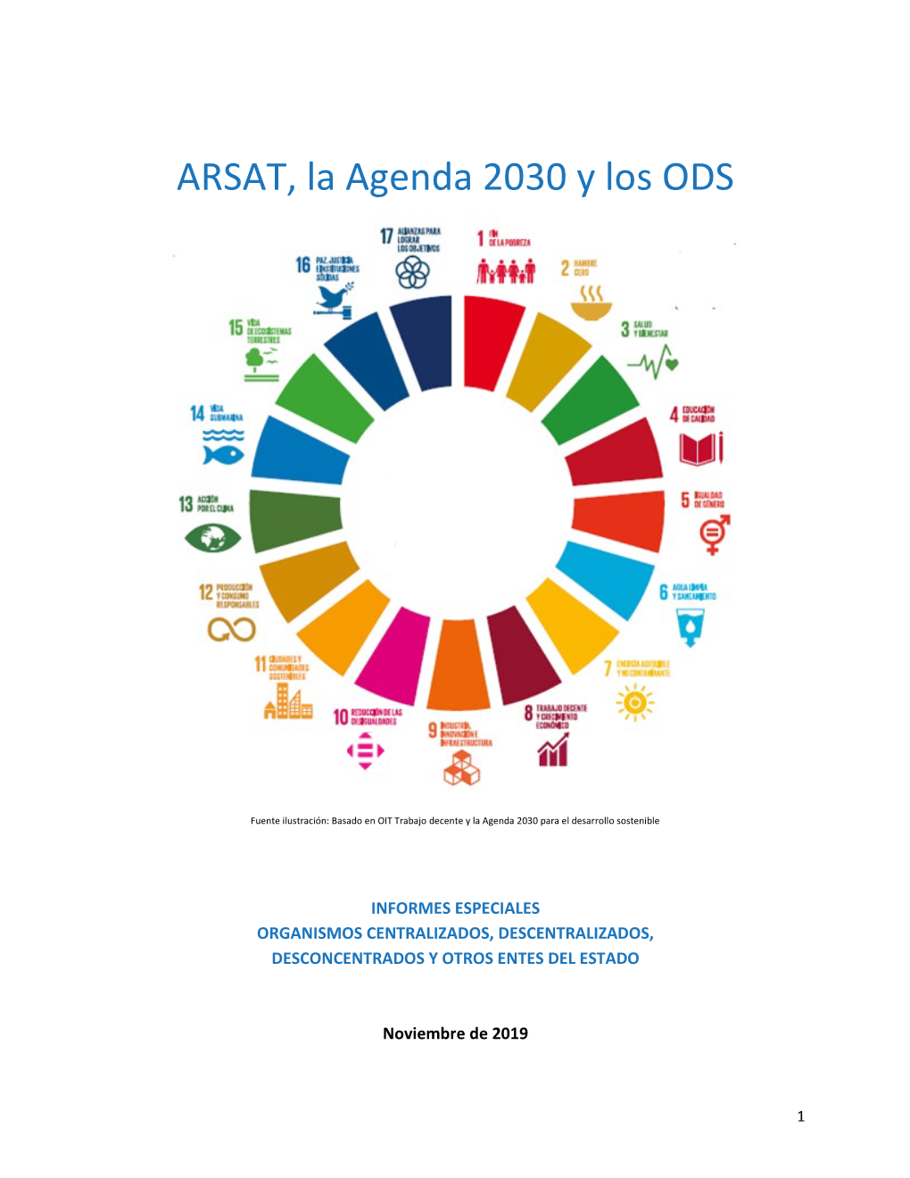 ARSAT, La Agenda 2030 Y Los ODS