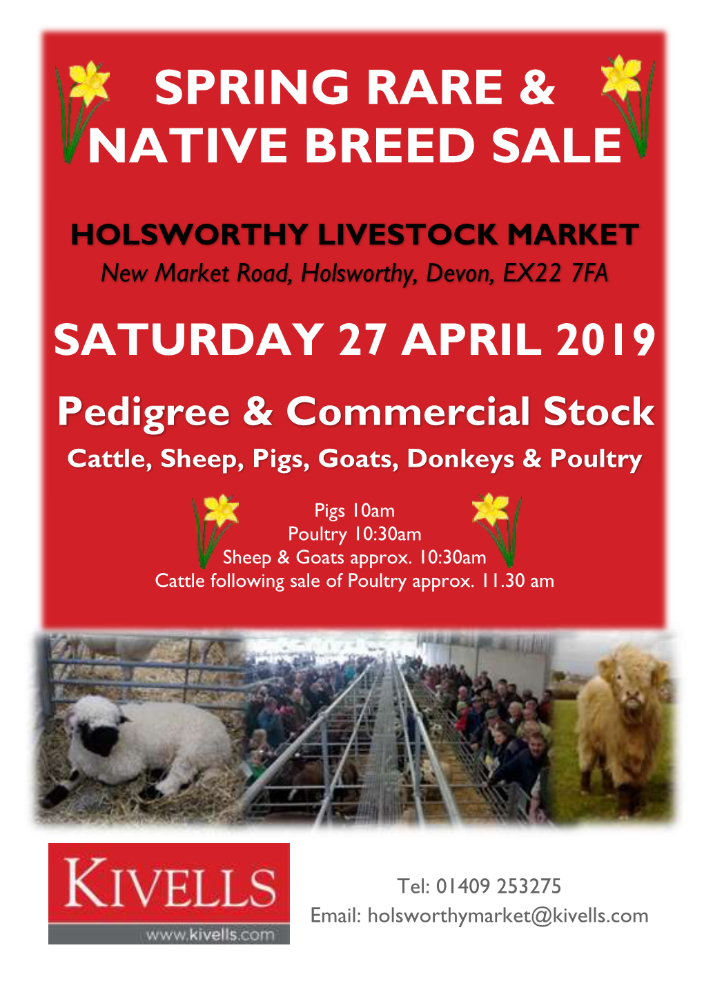 Spring Rare & Native Breed Sale