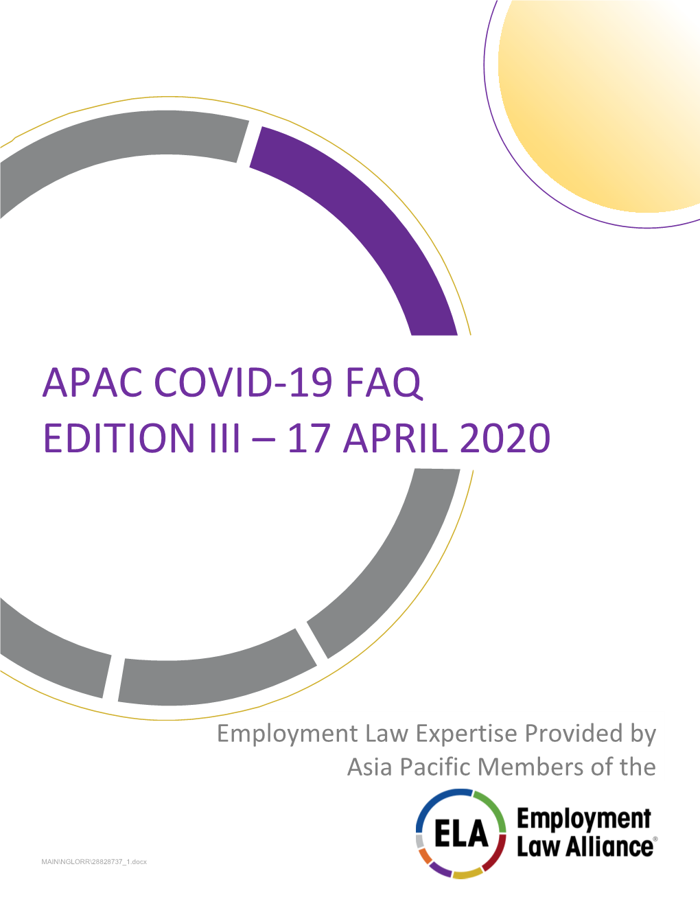 Apac Covid-19 Faq Edition Iii – 17 April 2020