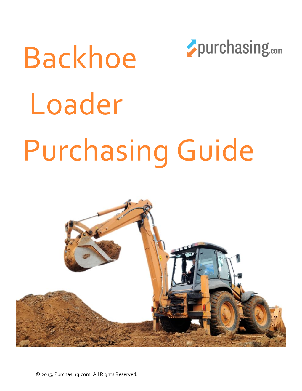 Backhoe Loader Purchasing Guide