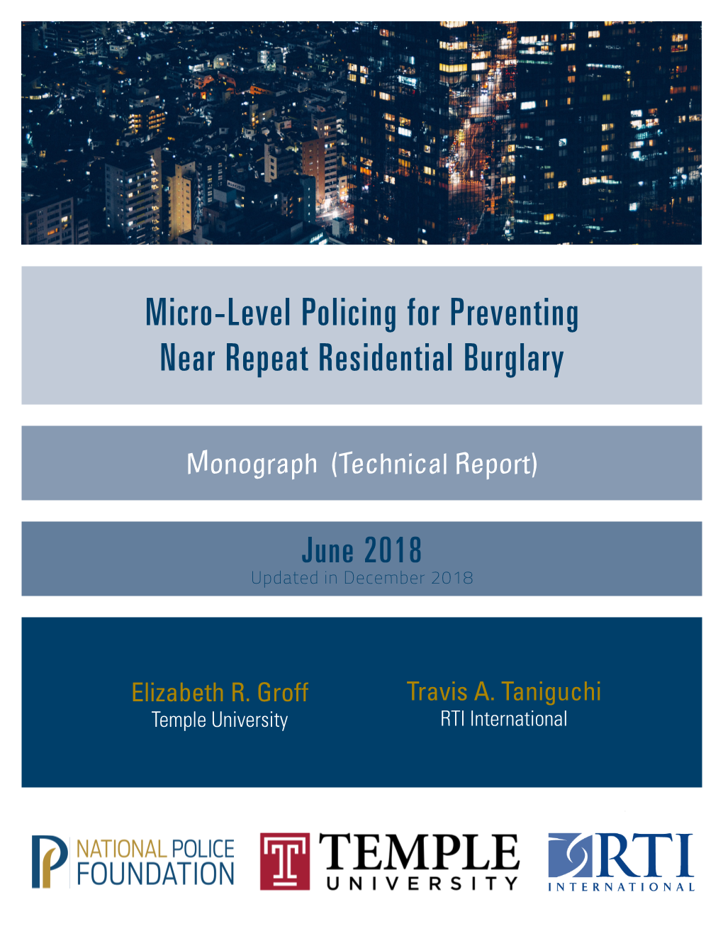 Micro-Level Policing for Preventing Near Repeat Residential Burglary