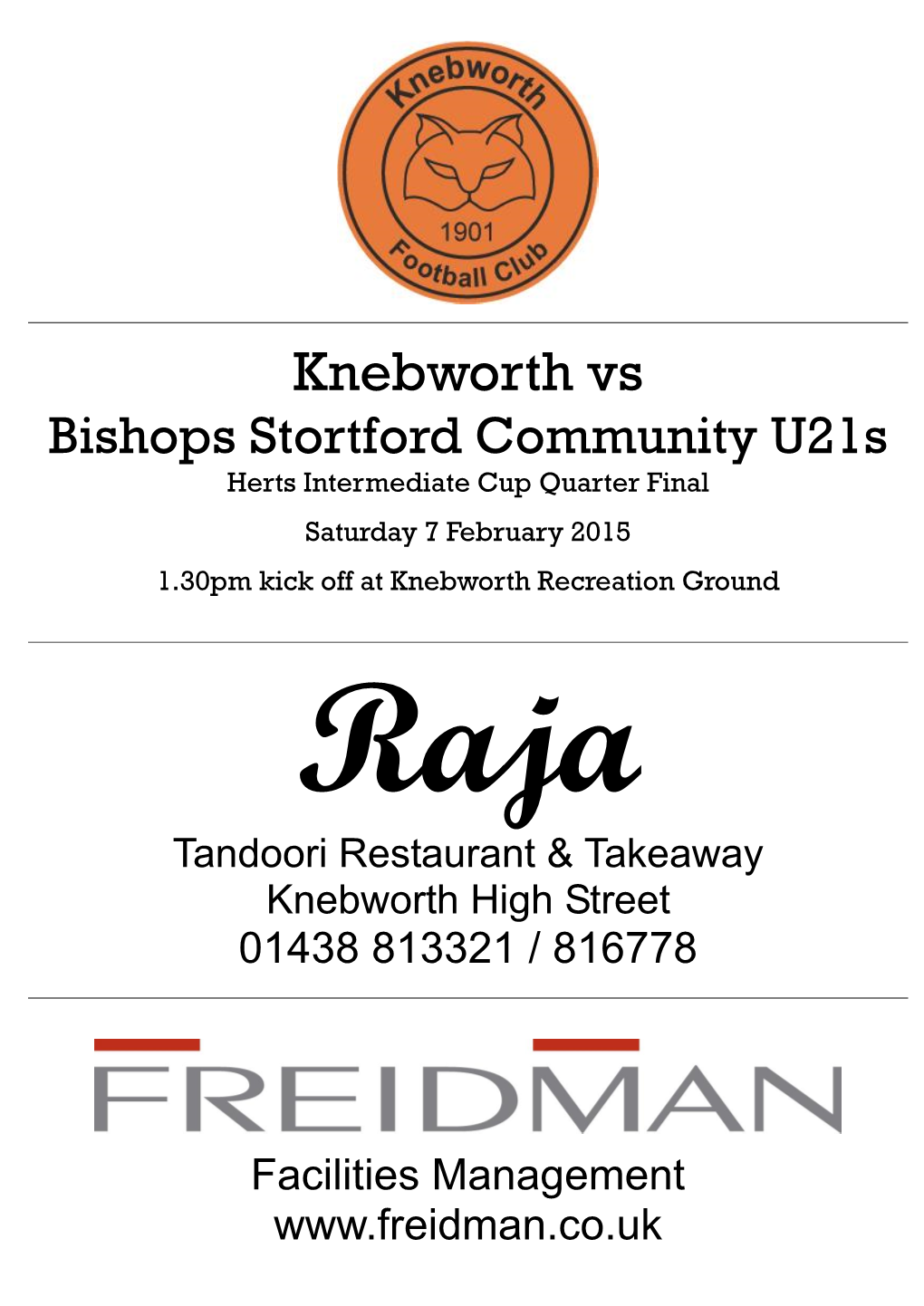 Knebworth Vs