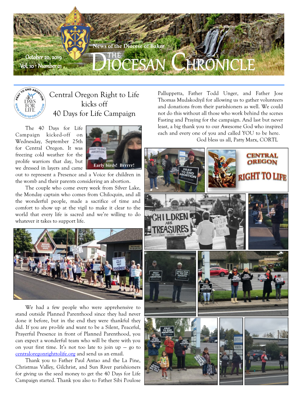 Diocesan Chronicle