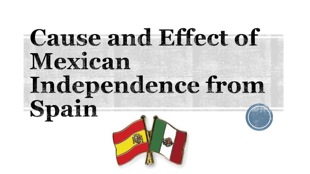 Mexican Independence and the Empresario