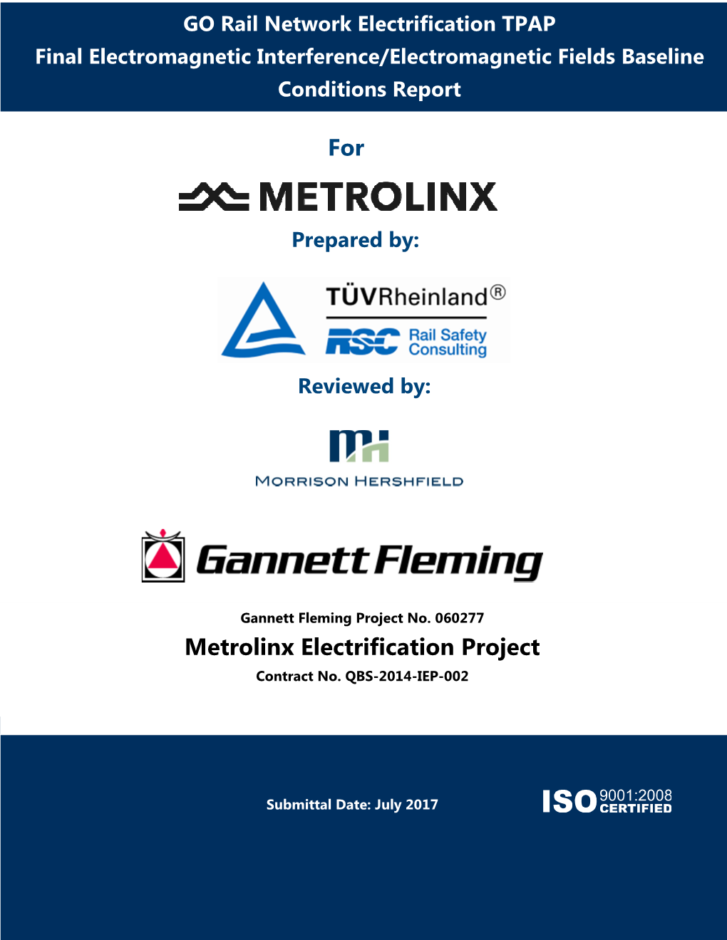 Appendix J1 EMI EMF Baseline Report