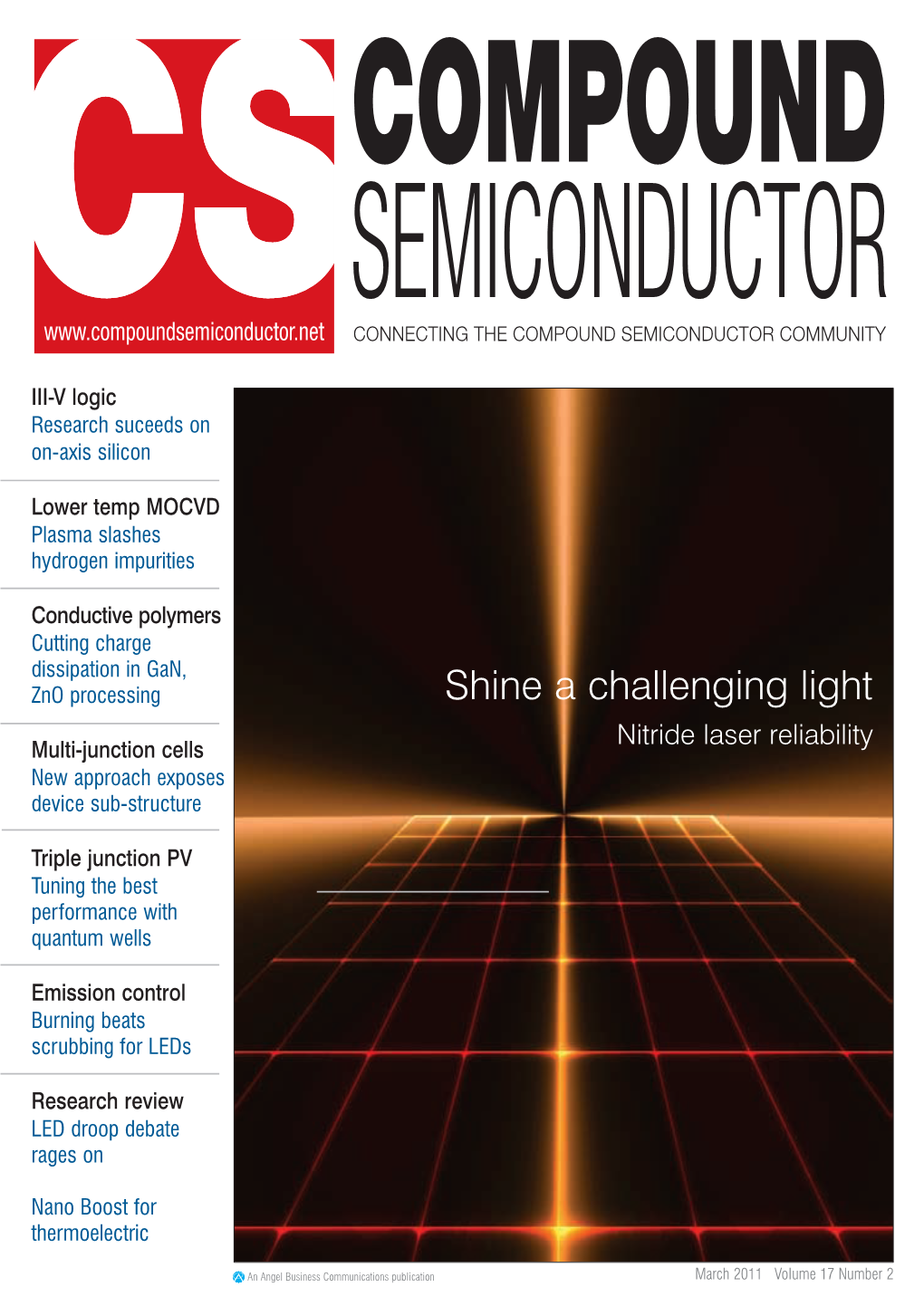 Shine a Challenging Light Nitride Laser Reliability Multi-Junction Cells New Approach Exposes Device Sub-Structure