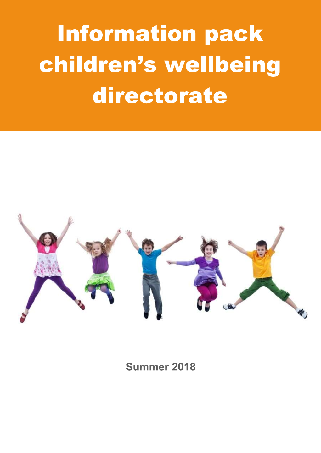 Information Pack Children’S Wellbeing