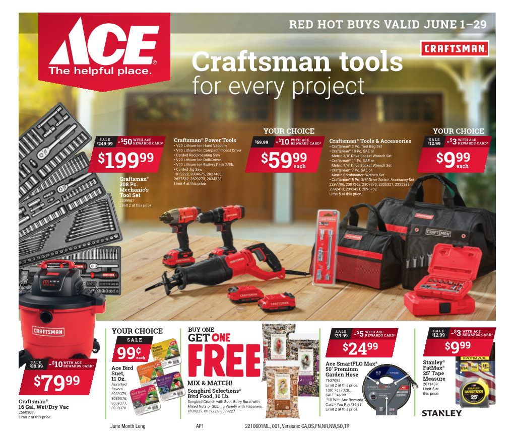 Craftsman Tools for Every Project