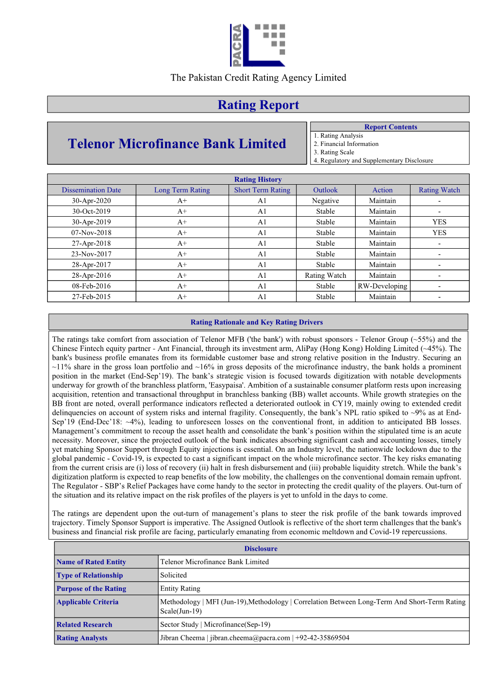 Telenor Microfinance Bank Limited 2