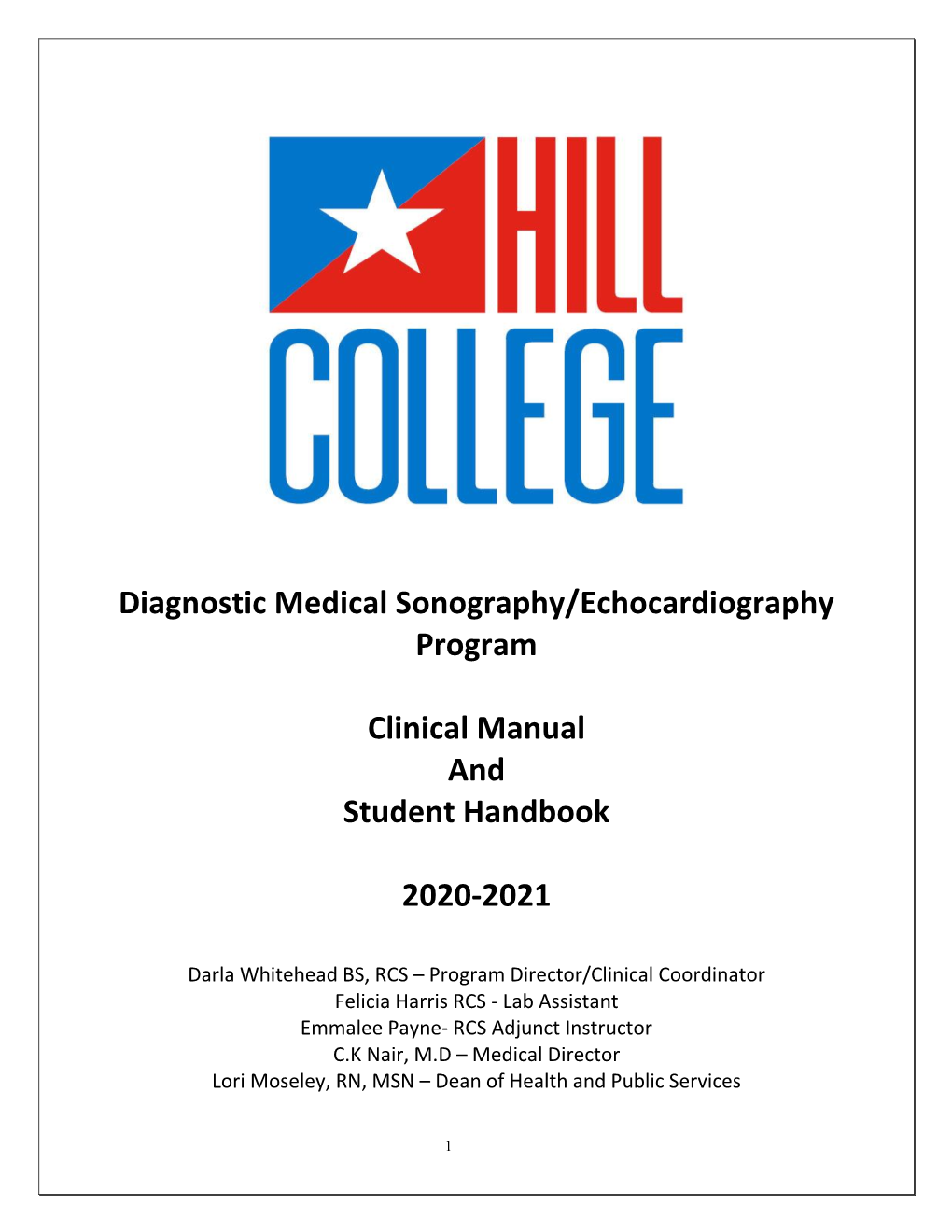 Echocardiography Student Handbook