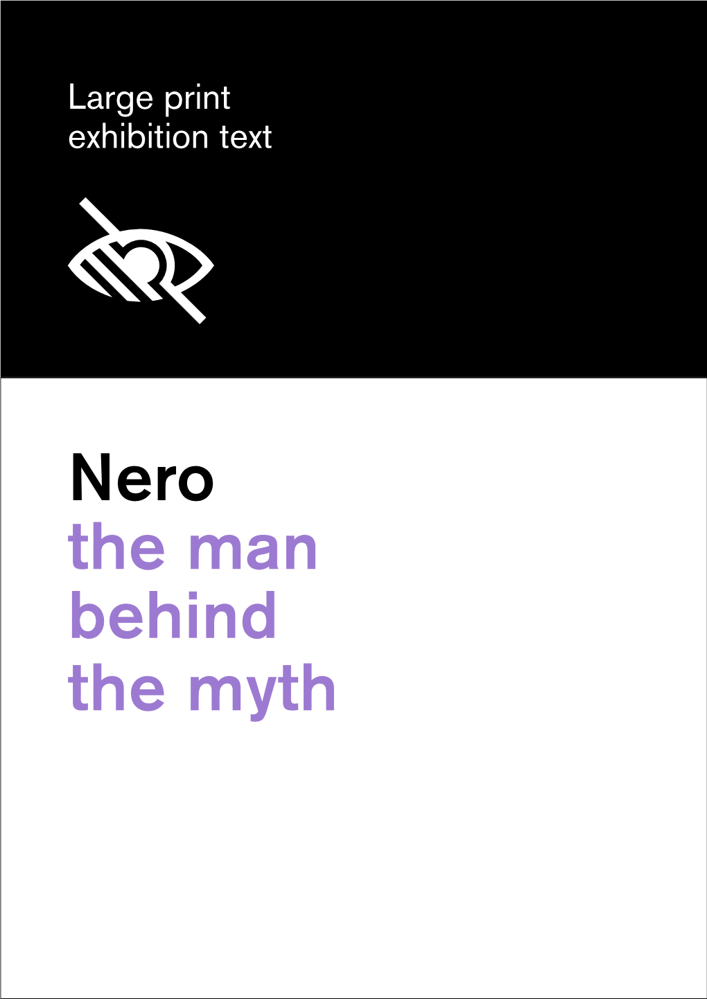 Nero the Man Behind the Myth Bp Is Pleased to Welcome You to the Iconic British Museum for What Will Be a Spectacular Exhibition