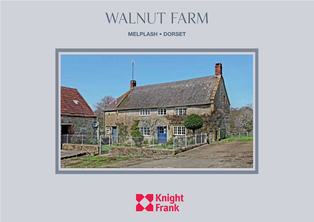 Walnut Farm MELPLASH • Dorset Walnut Farm MELPLASH • BRIDPORT Dorset