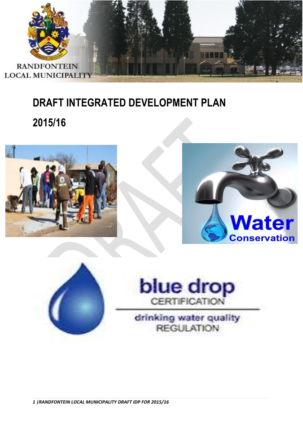 Draft Integrated Development Plan 2015/16