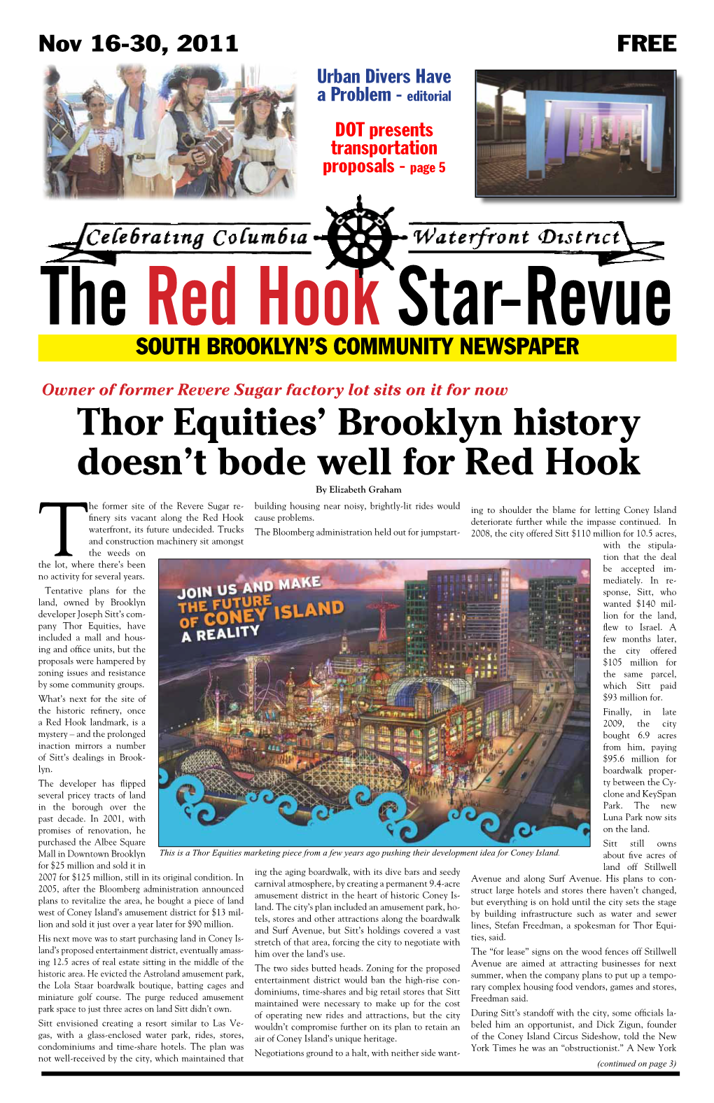 Red Hook Star-Revue SOUTH BROOKLYN’S COMMUNITY NEWSPAPER